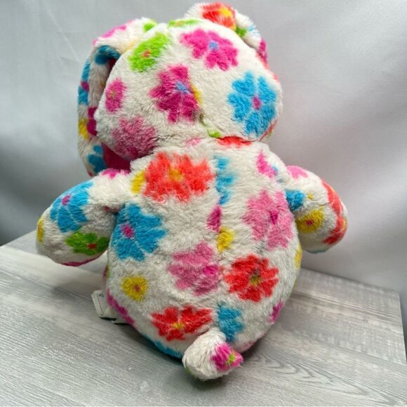 Build A Bear Workshop bright flower stuffed bunny rabbit - Picture 5 of 10